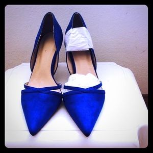 NWT ASOS Blue pumps UK 5